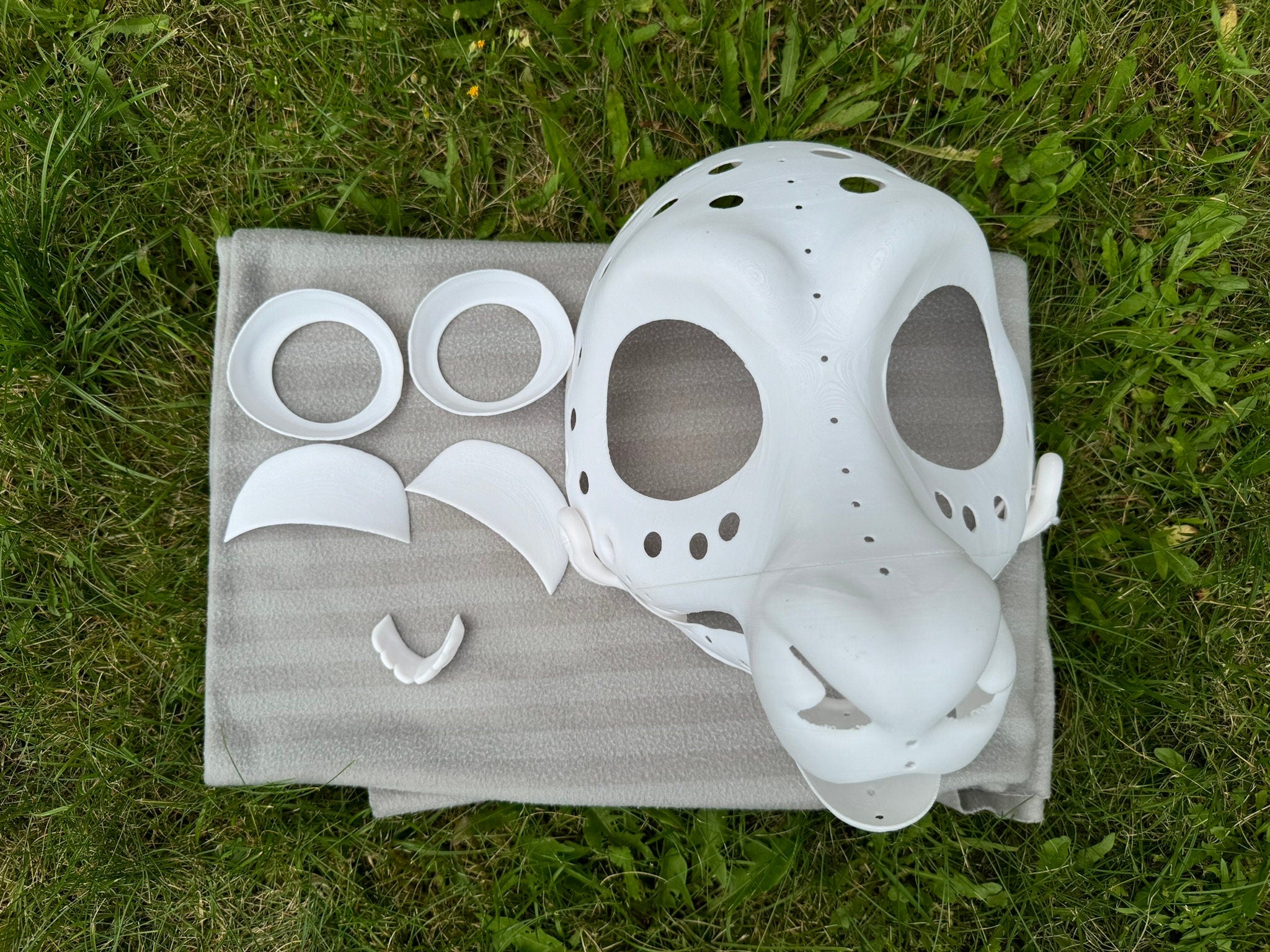 Deer 3D printed fursuit head base