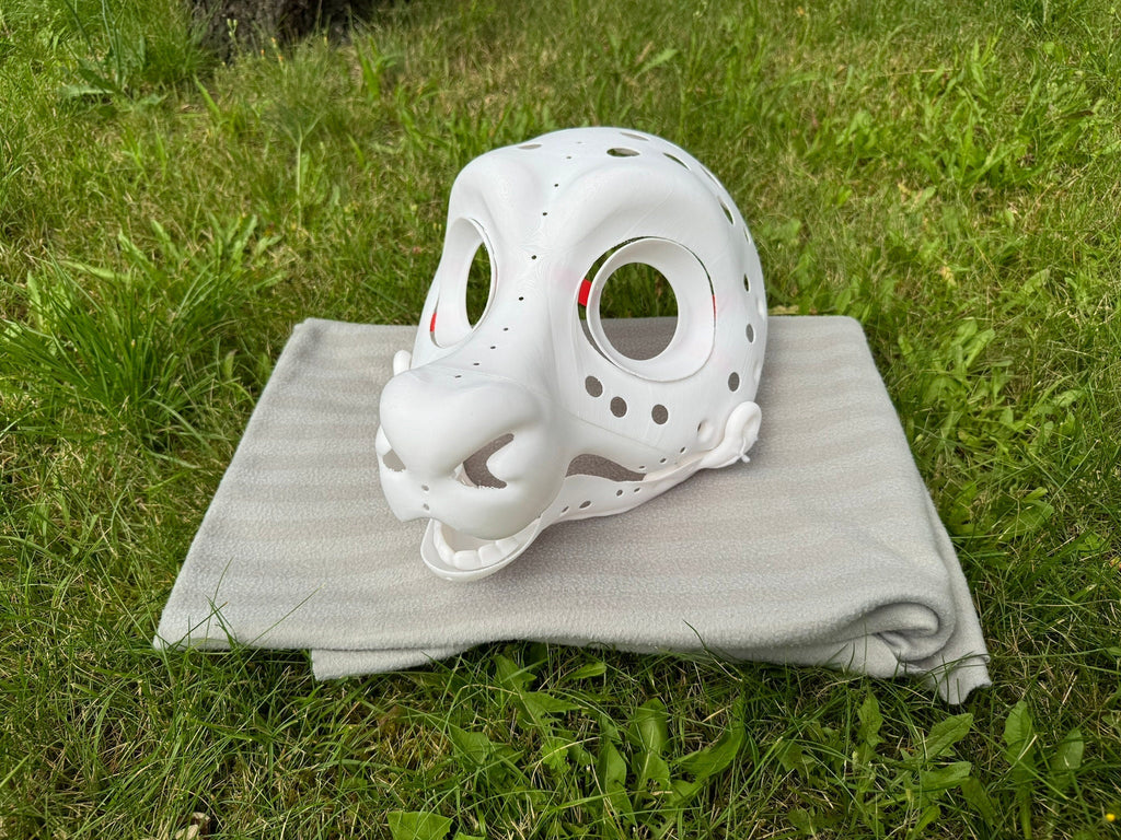 Deer 3D printed fursuit head base
