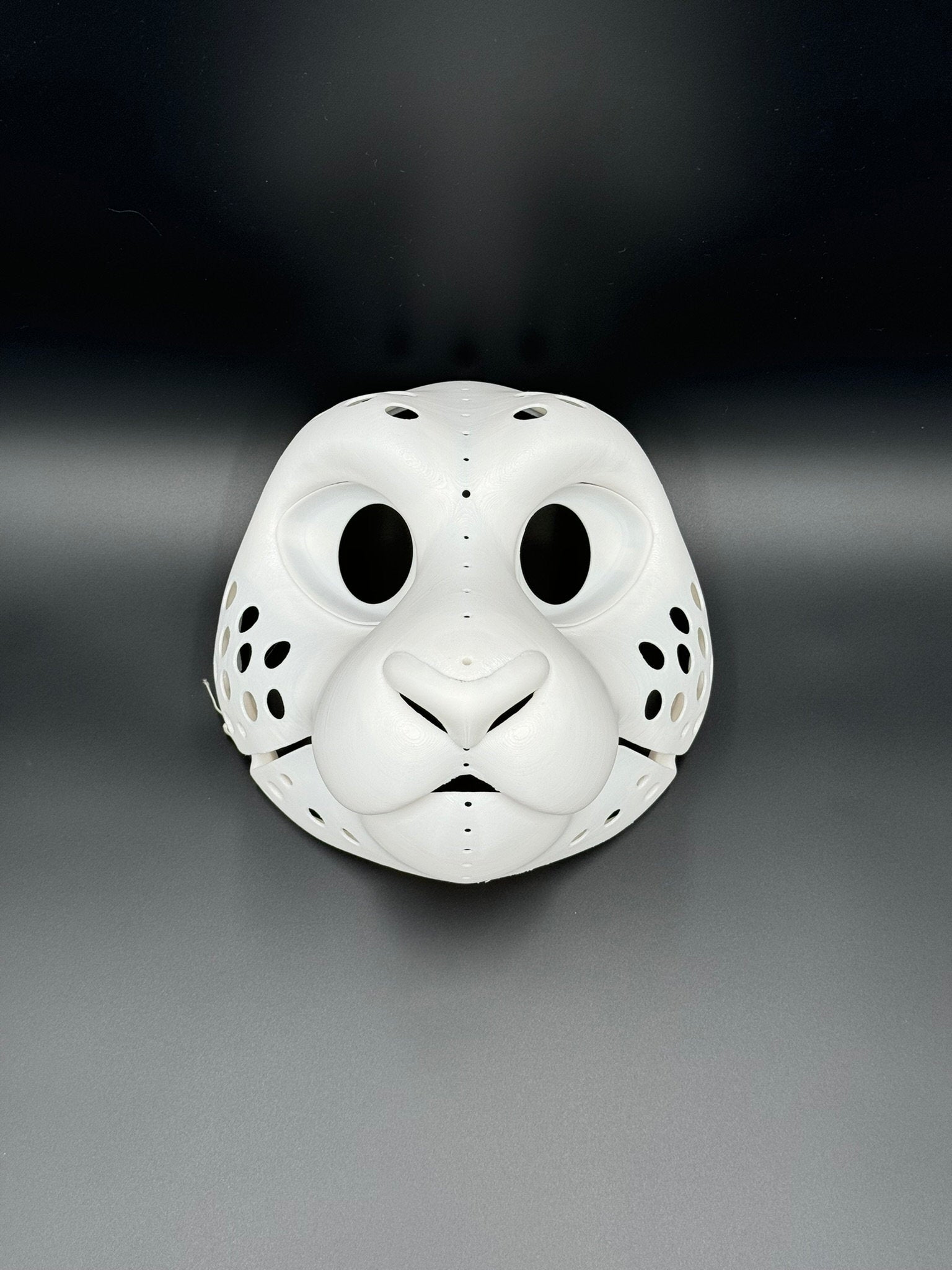 Rabbit 3D printed fursuit head base