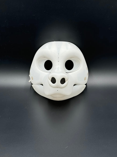 Black Bear 3D printed fursuit head base