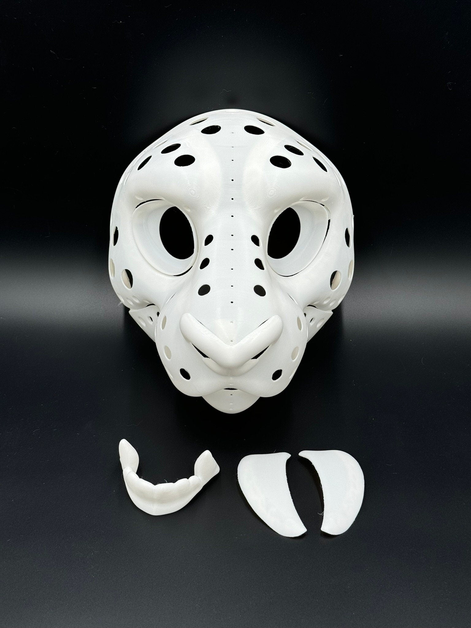 Lion 3D printed fursuit head base