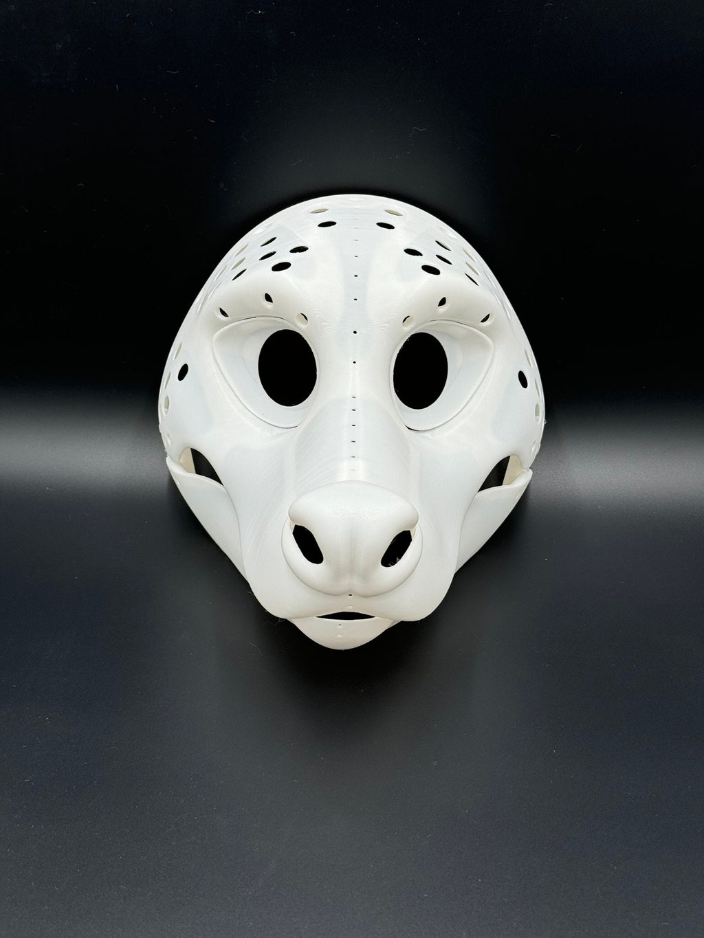 Opossum 3D printed fursuit head base