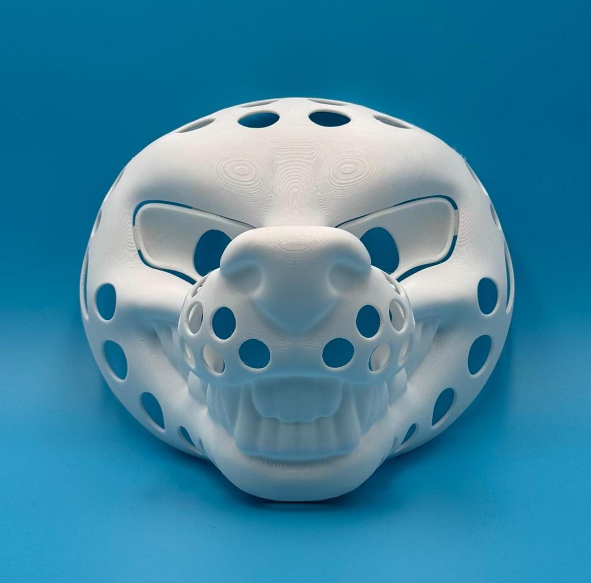Toothy Dog 3D printed fursuit head base