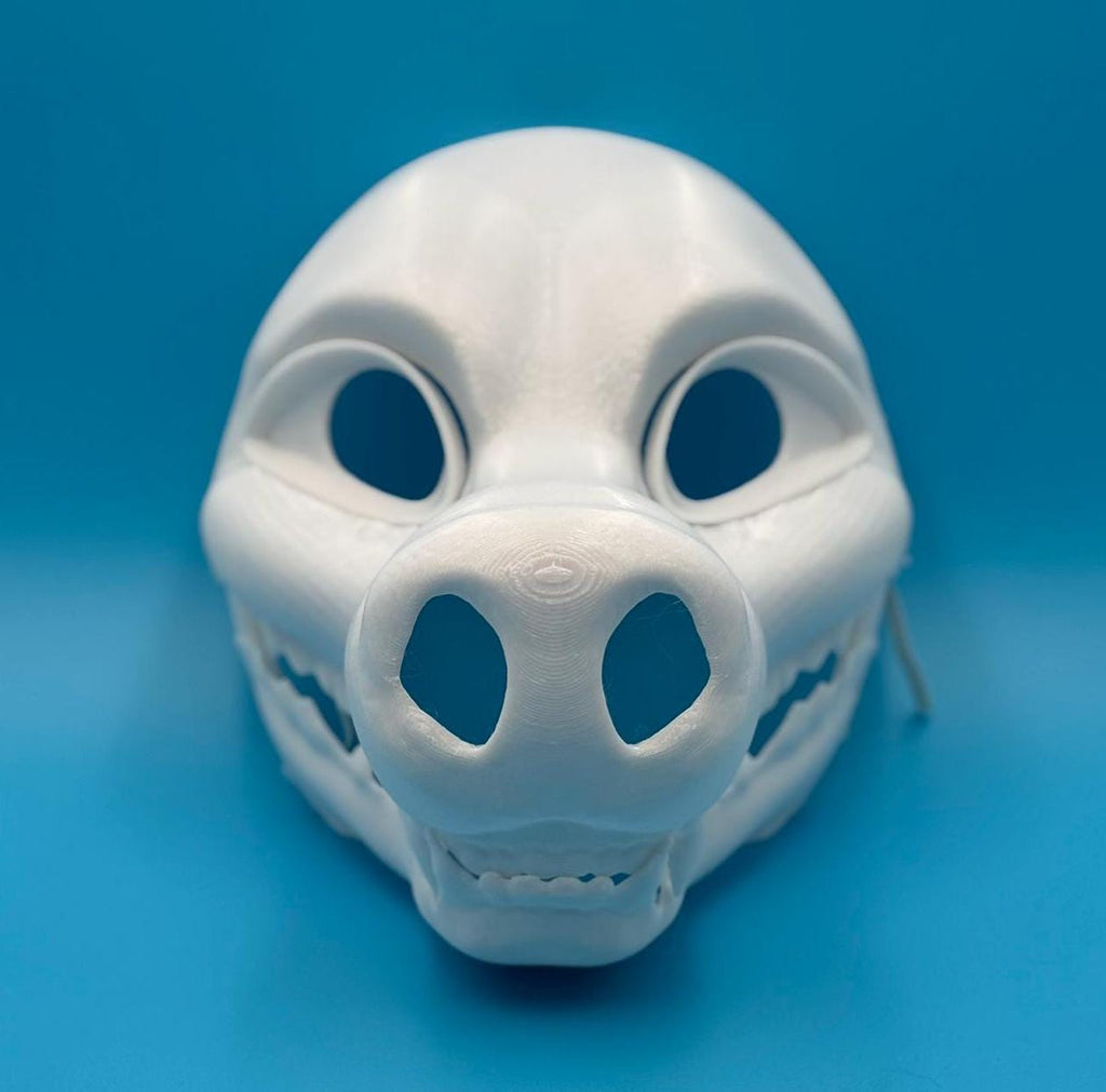 Toothy Dog 3D printed fursuit head base