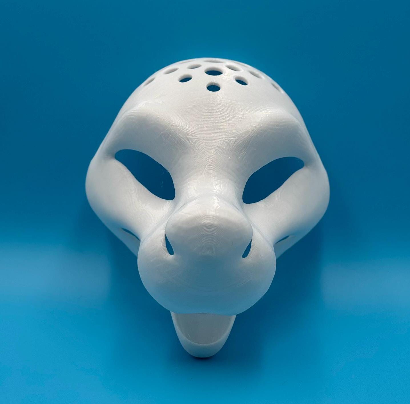 Manokit 3D printed fursuit head base