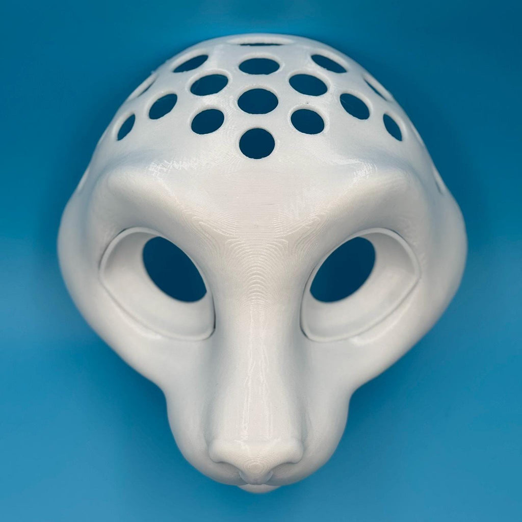 Cat 3D printed fursuit head base