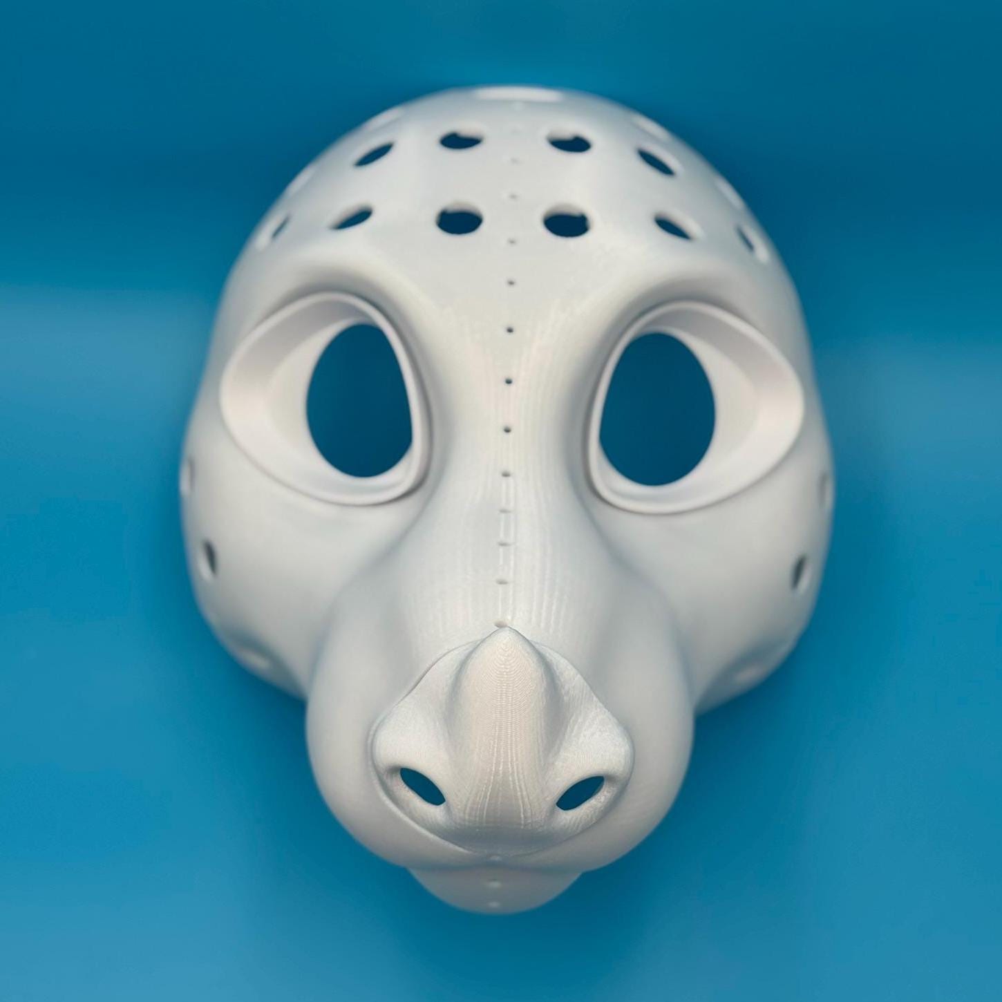 Leaf Nosed Bat 3D printed fursuit head base